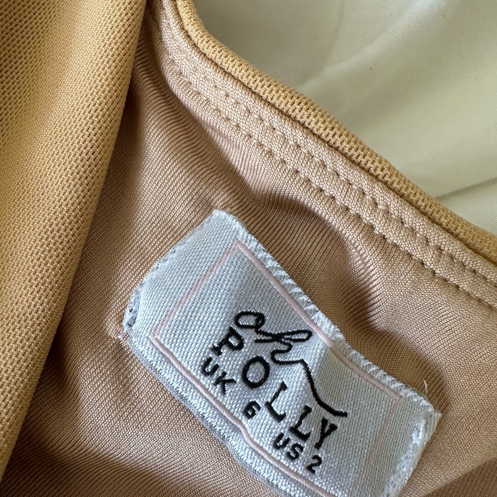 Oh Polly Yellow Midi Dress - Picture 4 of 5